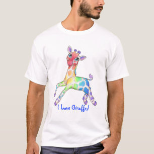 Rainbow Giraffe Shirt