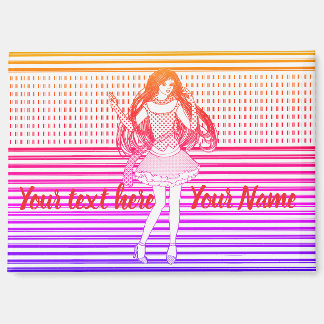 Rainbow girlfriend magnet