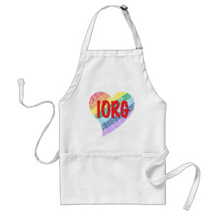 Rainbow Girls apron