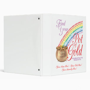 Rainbow Girls Pot of Gold Binder - IORG