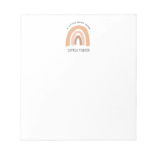 Rainbow Girls Stationery Notepad