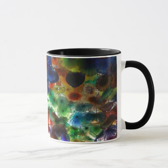 Rainbow glass mug (Right)