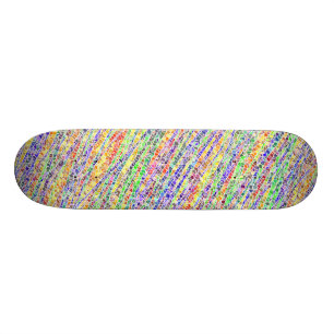 Rainbow Glass Skateboard