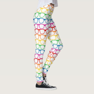 Rainbow Glasses Leggings