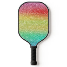 Rainbow Glitter Teal Name