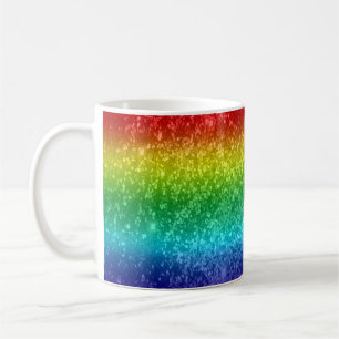 Rainbow Glitter Time Coffee Mug