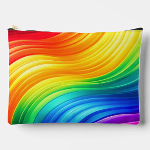 Rainbow Glow Cosmetic Bag