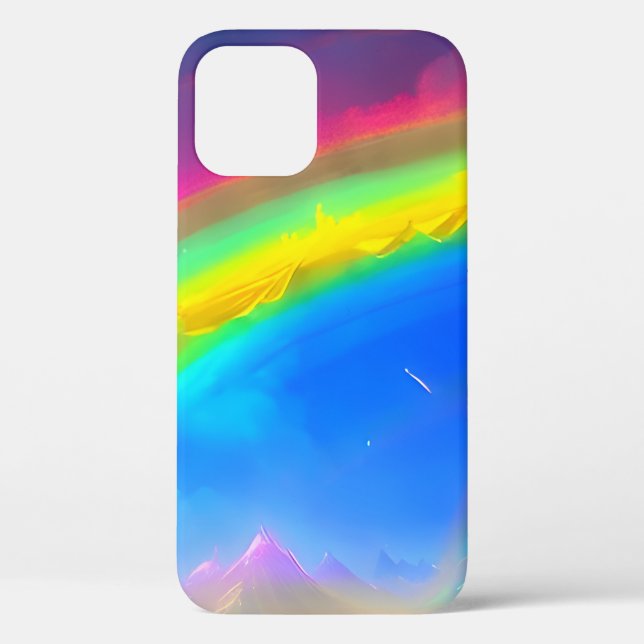 Rainbow Glow Sky Case-Mate iPhone Case (Back)