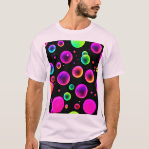Rainbow Glowing Bubble Dream T-Shirt