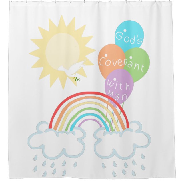 Rainbow God's Covenant with Man | Sun Balloons (Front)
