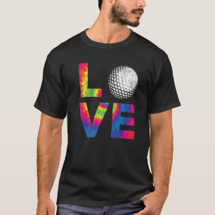 Rainbow Golfing Pride Colourful T-Shirt
