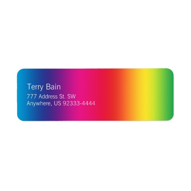 Rainbow Gradient (Front)