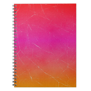 Rainbow Gradient Abstract Art Notebook
