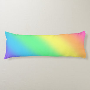 Rainbow Gradient Body Pillow