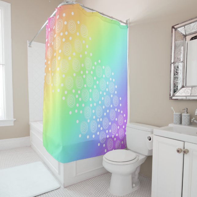 Rainbow Gradient Circles and Dots (In Situ)