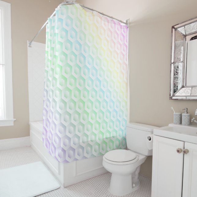 Rainbow gradient colourful watercolor background (In Situ)
