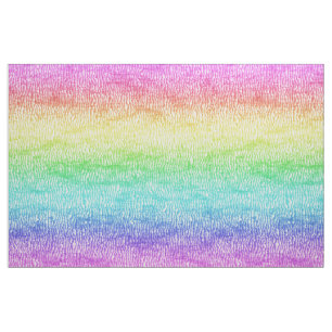 Rainbow Gradient Ombre Texture Pattern Fabric