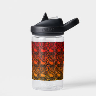 Rainbow gradient Pangolin Water Bottle