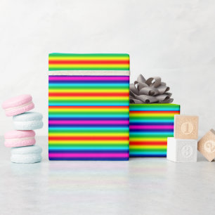Rainbow gradient. wrapping paper