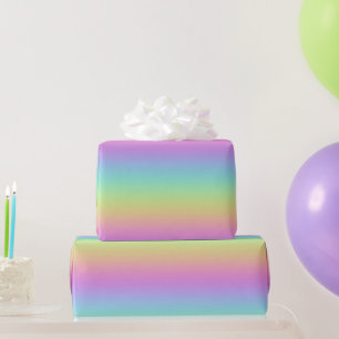 Rainbow Gradient  Wrapping Paper
