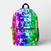 Rainbow Graffiti School Bag