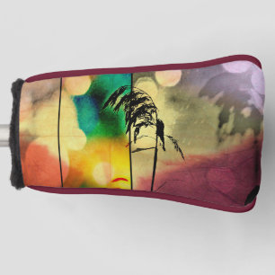 Rainbow Grass Drama Golf Head Cover