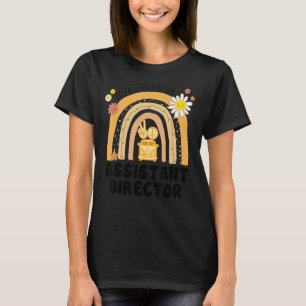 Rainbow Groovy Peace Assistant Director Vintage T-Shirt