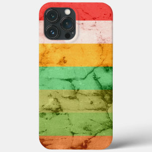 Rainbow Grunge Stripes Background Case-Mate iPhone iPhone 13 Pro Max Case