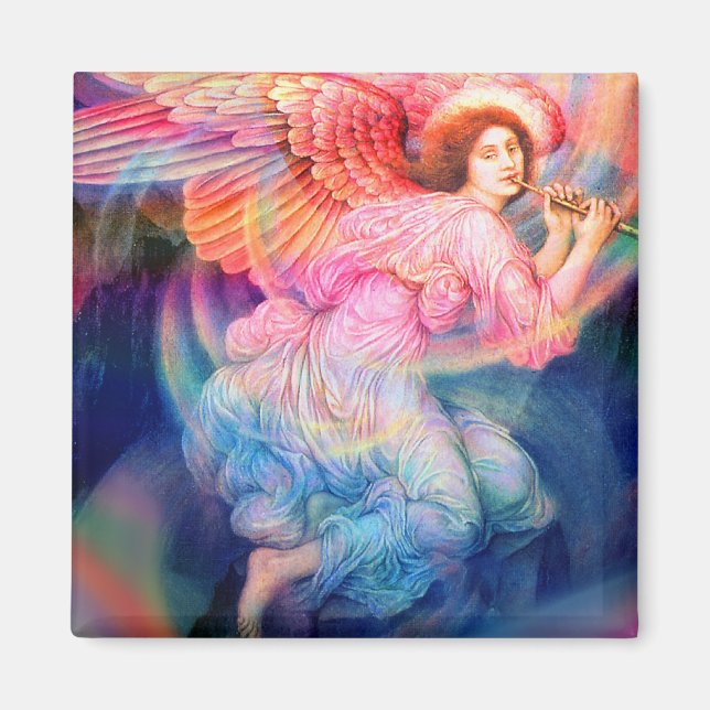 Rainbow Guardian Angel Magnet (Front)
