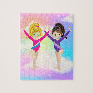 RAINBOW GYMNASTICS GYMNAST'S PUZZLE