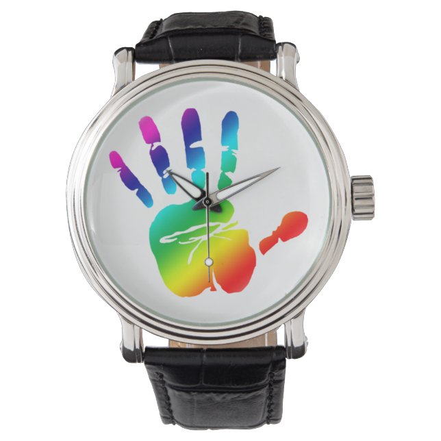 Rainbow hand watch (Front)
