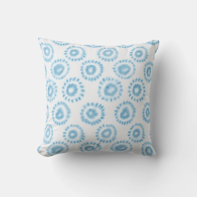 “Rainbow Harmony Pillow” Throw Pillow (Front)