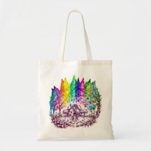 "Rainbow Haven: A Dreamlike Retreat"