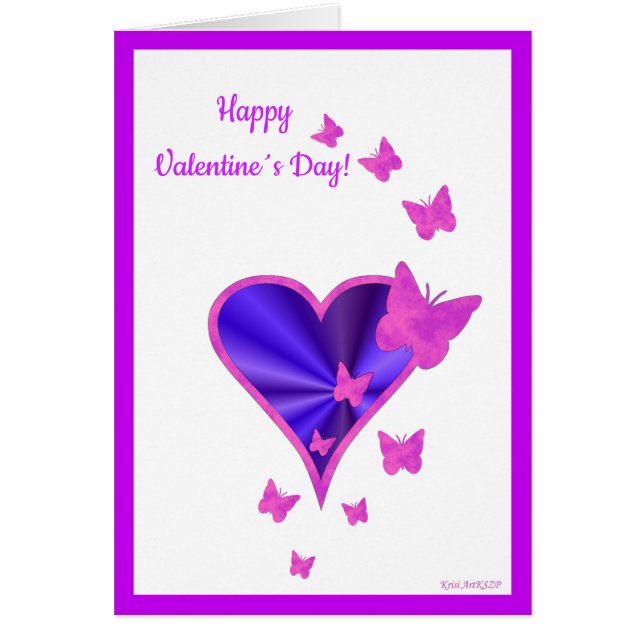 Rainbow Heart and Butterfly (Front)