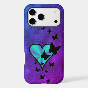 Rainbow Heart and Butterfly