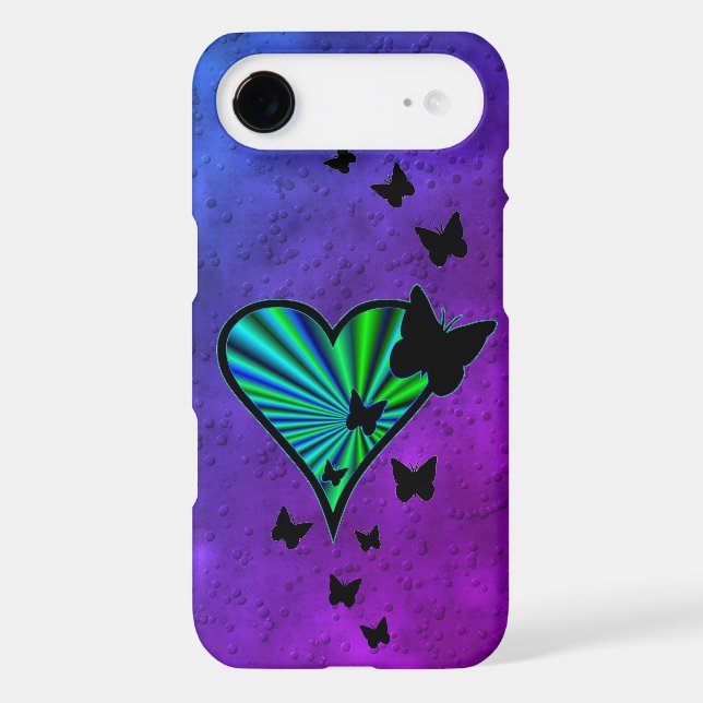 Rainbow Heart and Butterfly (Back)