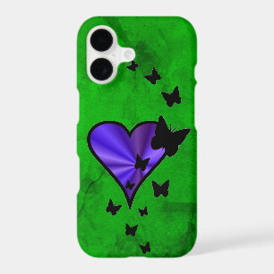 Rainbow Heart and Butterfly