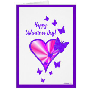 Rainbow heart and Butterfly