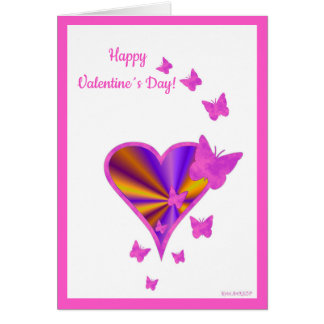 Rainbow heart and Butterfly