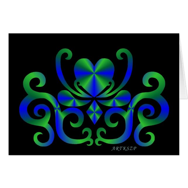 Rainbow Heart and Lily (Front Horizontal)