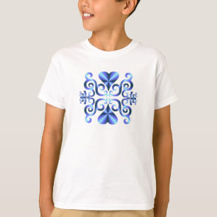 Rainbow Heart and Lily T-Shirt
