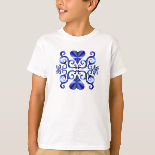Rainbow Heart and Lily T-Shirt