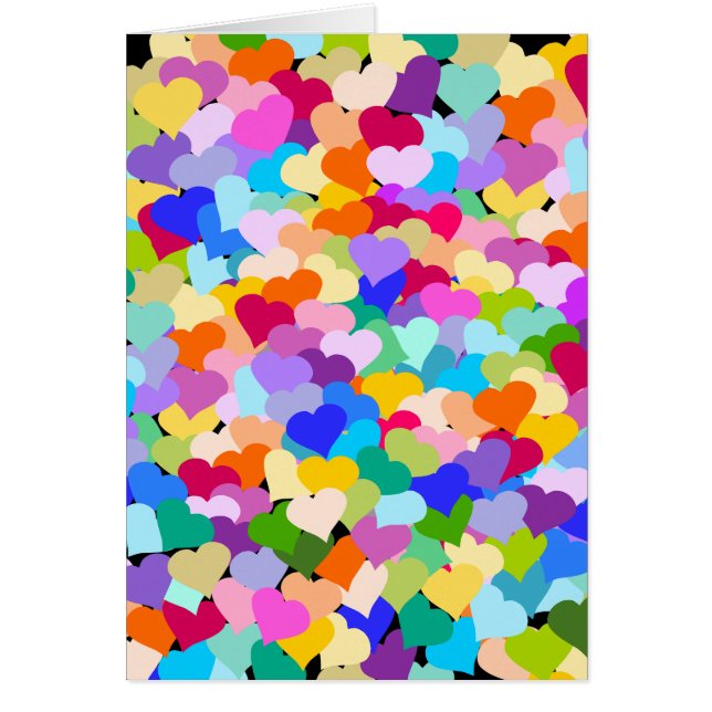 Rainbow Heart Confetti (Front)