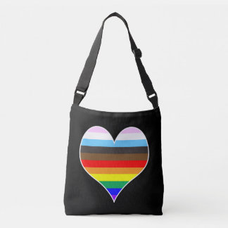 Rainbow Heart Crossbody Bag