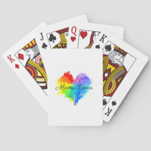 Rainbow Heart Deck of Cards