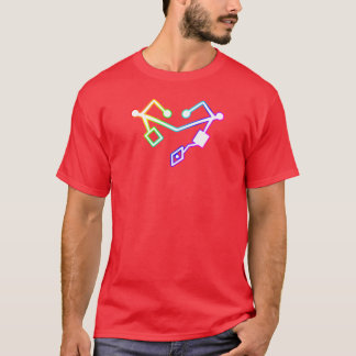 Rainbow Heart of Etheria Failsafe vintage T-Shirt