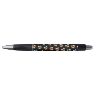 Rainbow Heart Pattern Pen