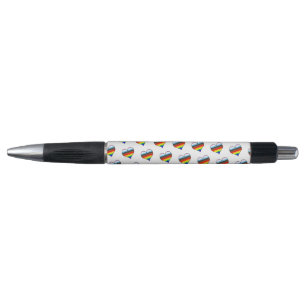 Rainbow Heart Pattern Pen