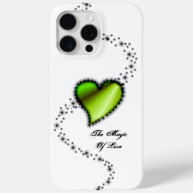 Rainbow Heart with Stars , The Magic Of Love Case-Mate iPhone Case (Back)