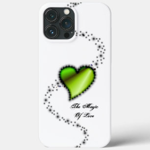Rainbow Heart with Stars , The Magic Of Love iPhone 13 Pro Max Case
